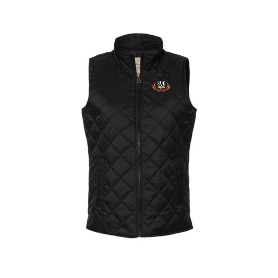 SVG Motors Buick - Weatherproof - Women's Vintage Diamond Quilted Vest