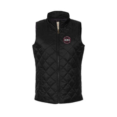 CCAO - Women's Vintage Diamond Quilted Vest