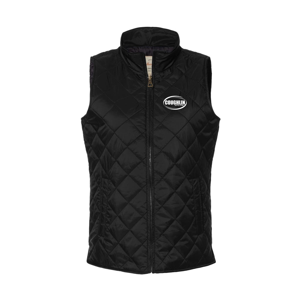 Coughlin Auto Group - Women's Vintage Diamond Quilted Vest