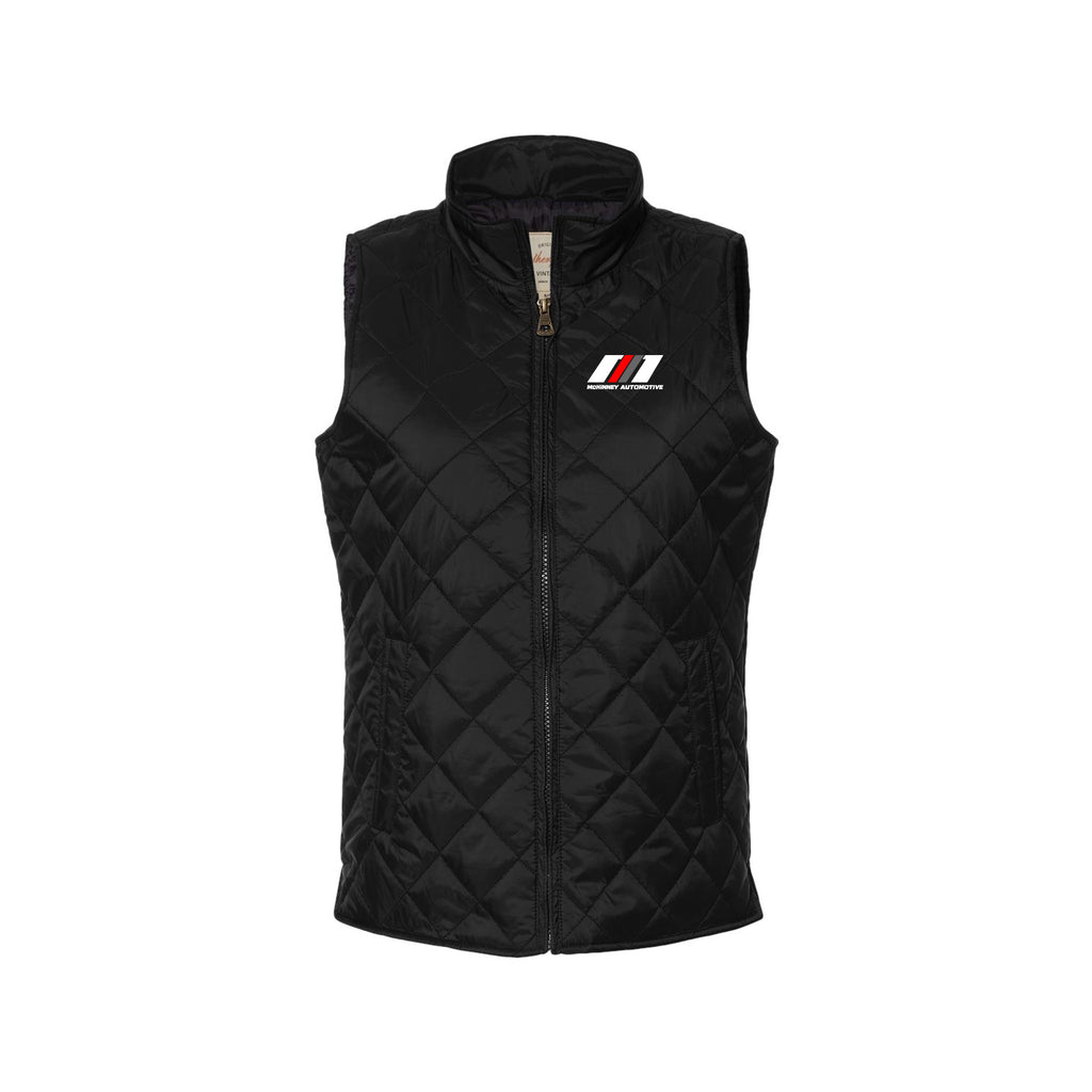 McKinney Auto Group - Weatherproof - Women's Vintage Diamond Quilted Vest
