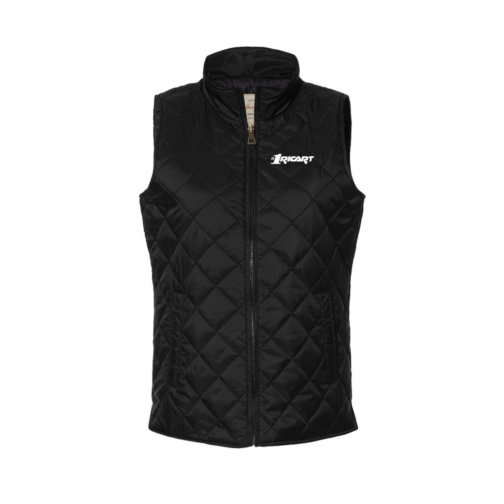 Ricart Leadership - Women's Vintage Diamond Quilted Vest