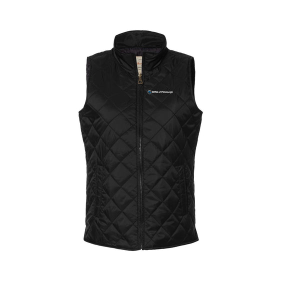 P&W BMW - Weatherproof - Women's Vintage Diamond Quilted Vest