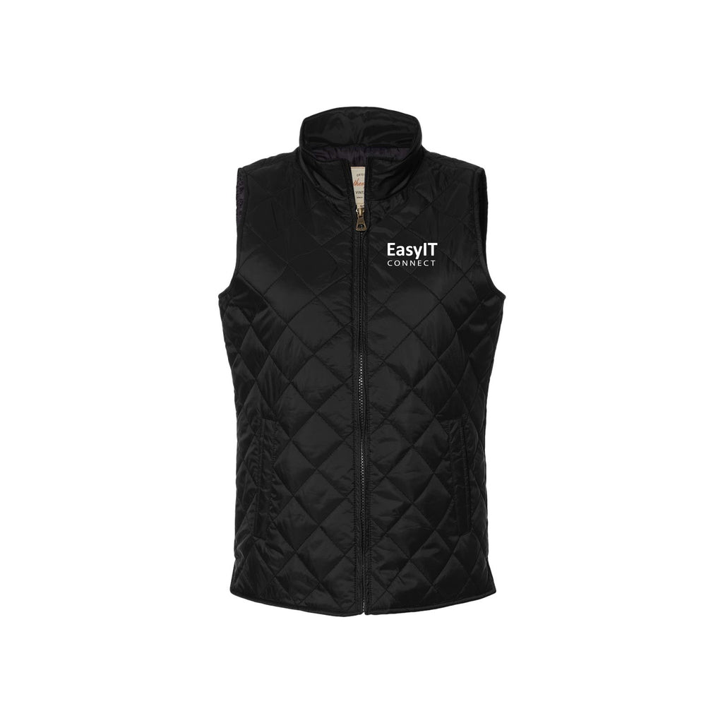 Easy IT - Weatherproof - Women's Vintage Diamond Quilted Vest