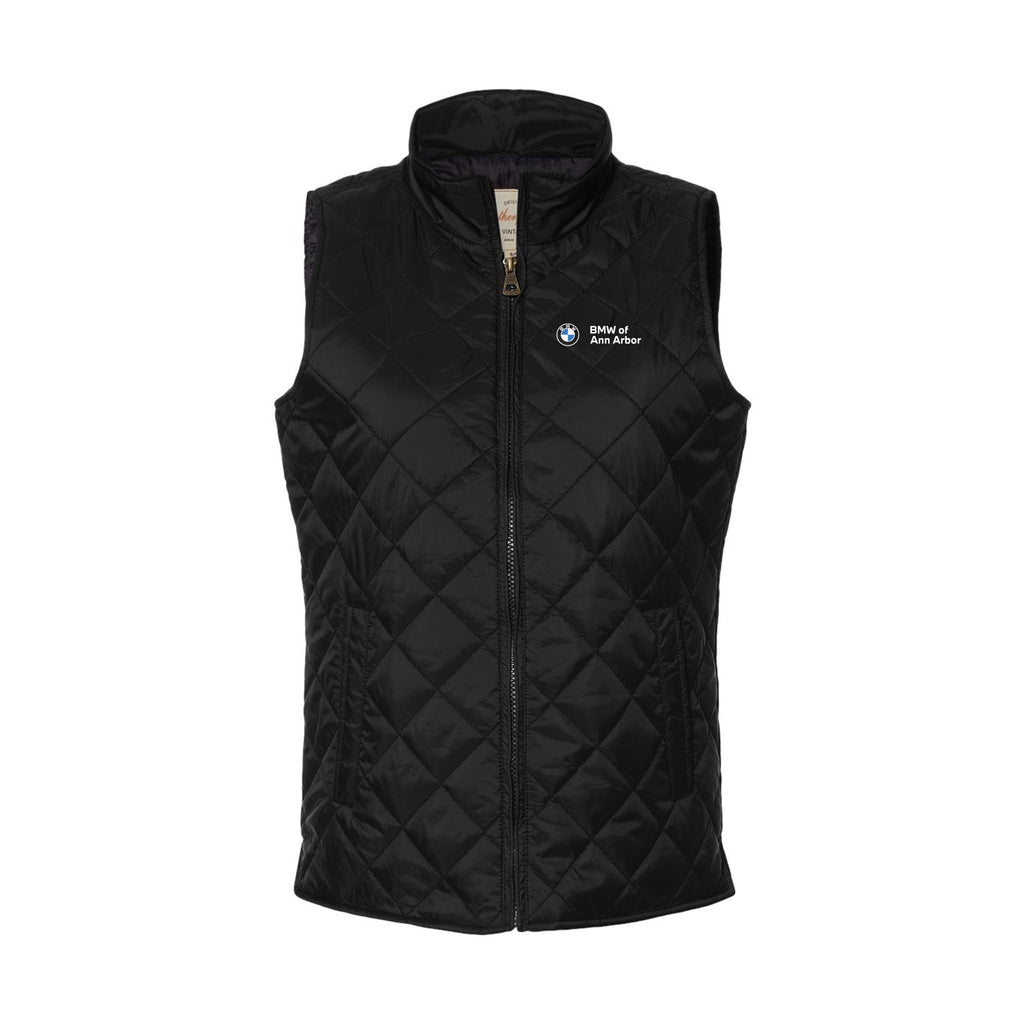 BMW of Ann Arbor - Women's Vintage Diamond Quilted Vest