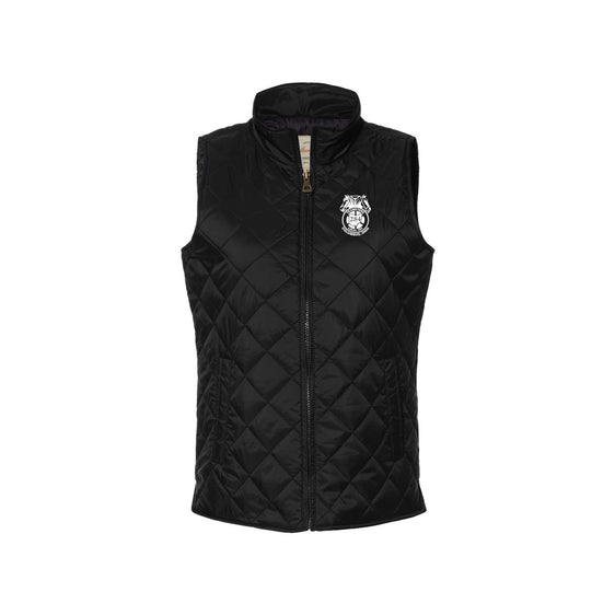 Teamsters Local 284 - Weatherproof - Women's Vintage Diamond Quilted Vest