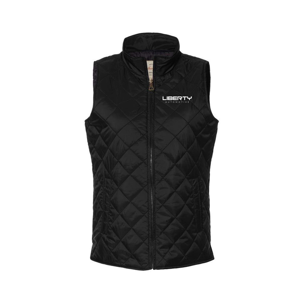 Liberty Automotive - Weatherproof - Women's Vintage Diamond Quilted Vest