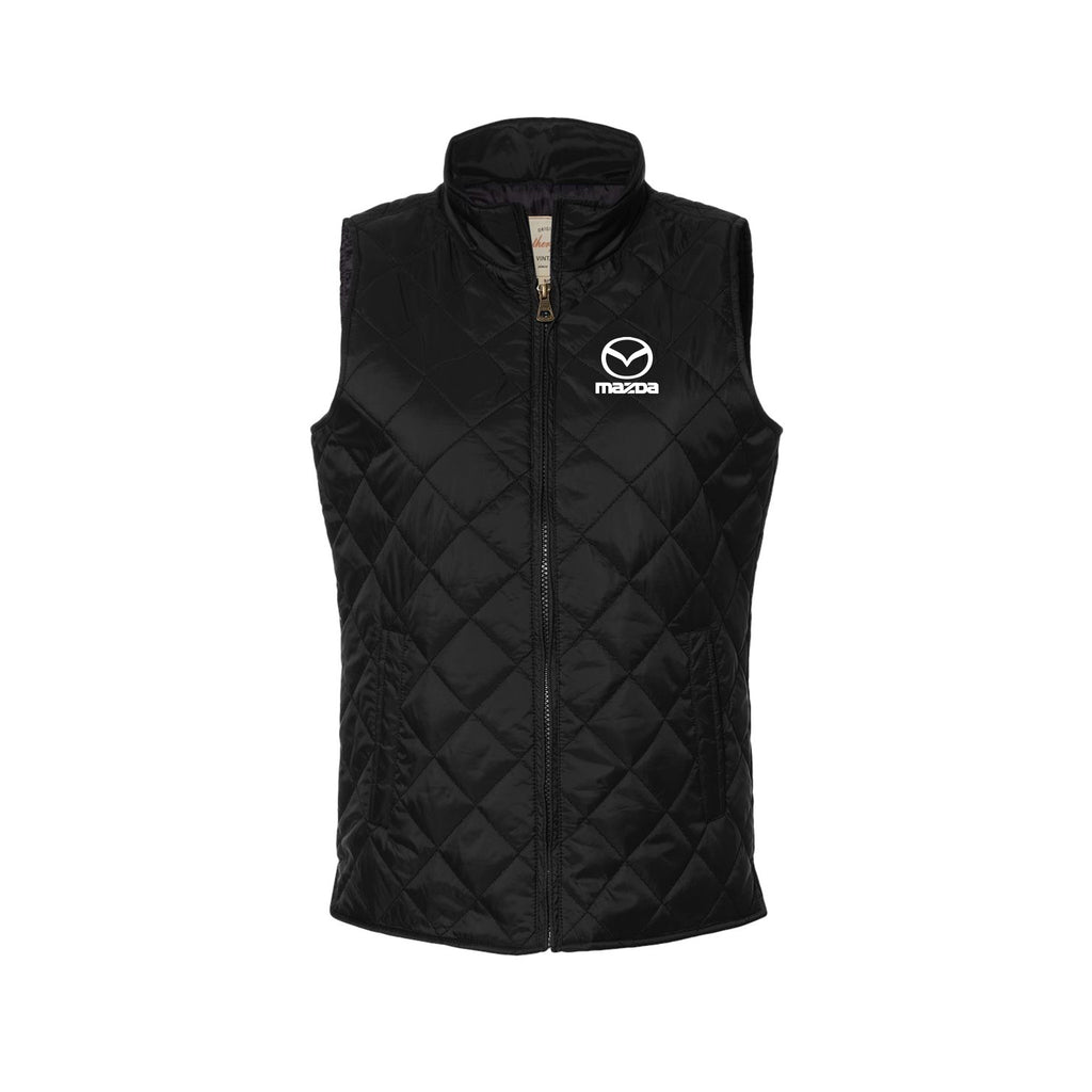 Germain Mazda of Columbus - Women's Vintage Diamond Quilted Vest