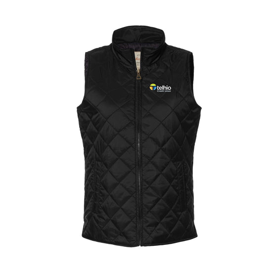 Telhio New Hire Shop - Weatherproof - Women's Vintage Diamond Quilted Vest