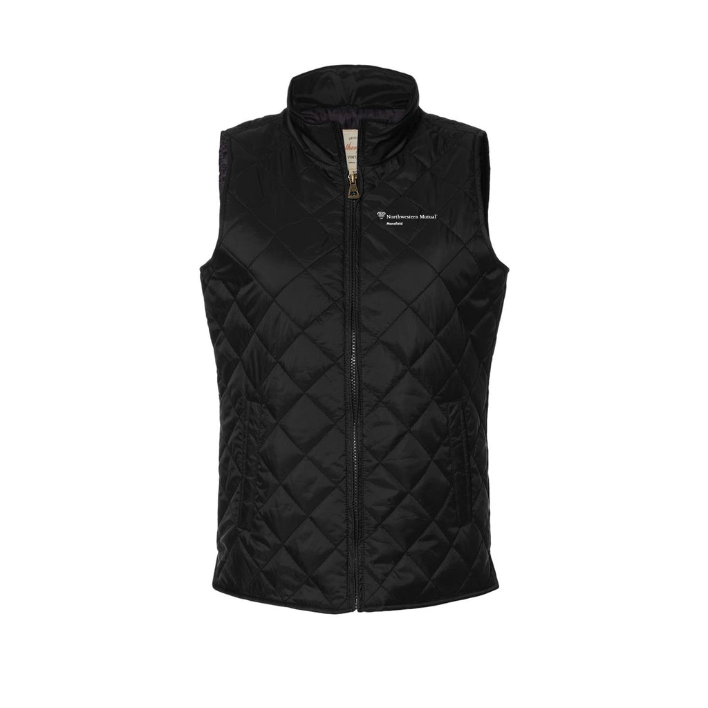 Northwestern Mutual Mansfield - Women's Vintage Diamond Quilted Vest
