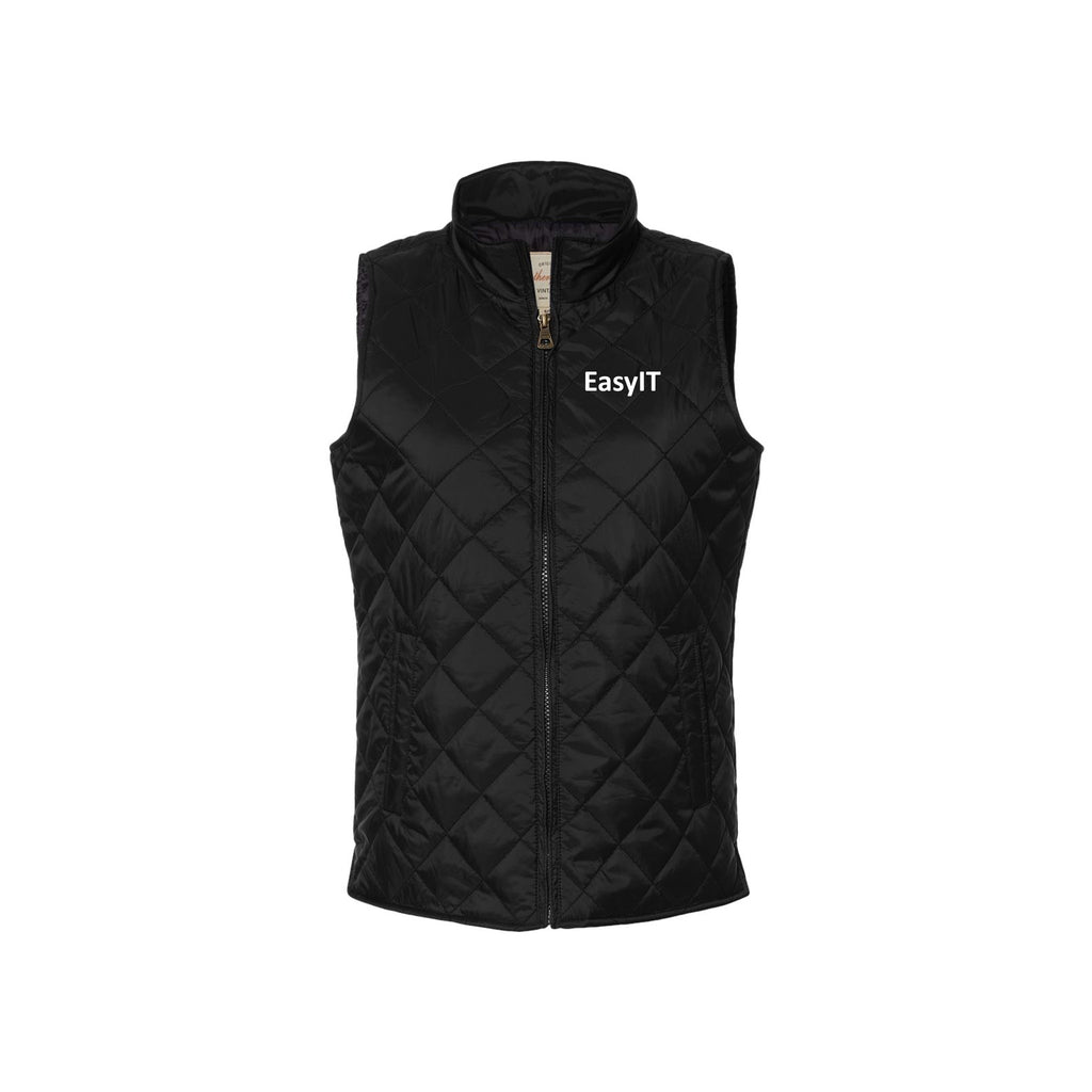 Easy IT - Weatherproof - Women's Vintage Diamond Quilted Vest