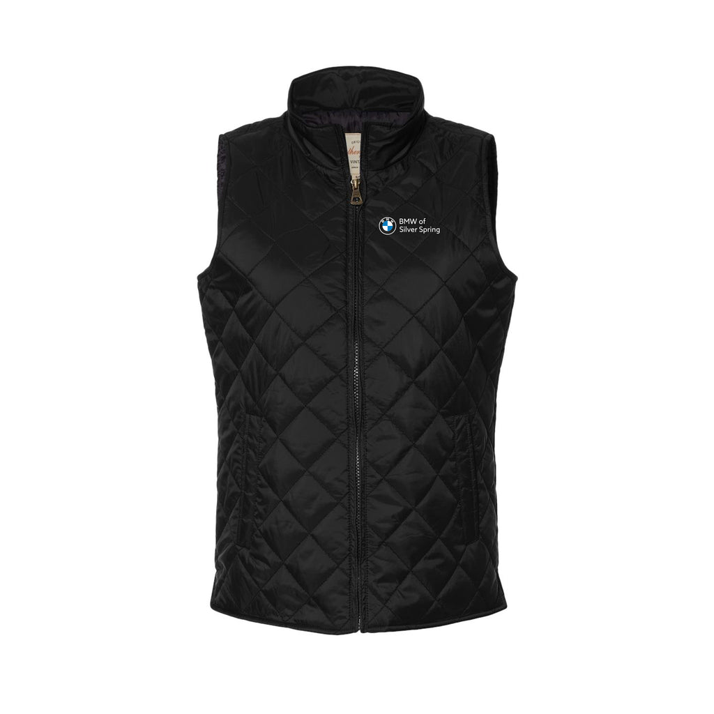 BMW of Silver Spring - Women's Vintage Diamond Quilted Vest