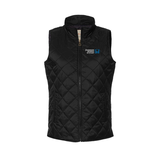 Johnson Honda of Stuart - Women's Vintage Diamond Quilted Vest