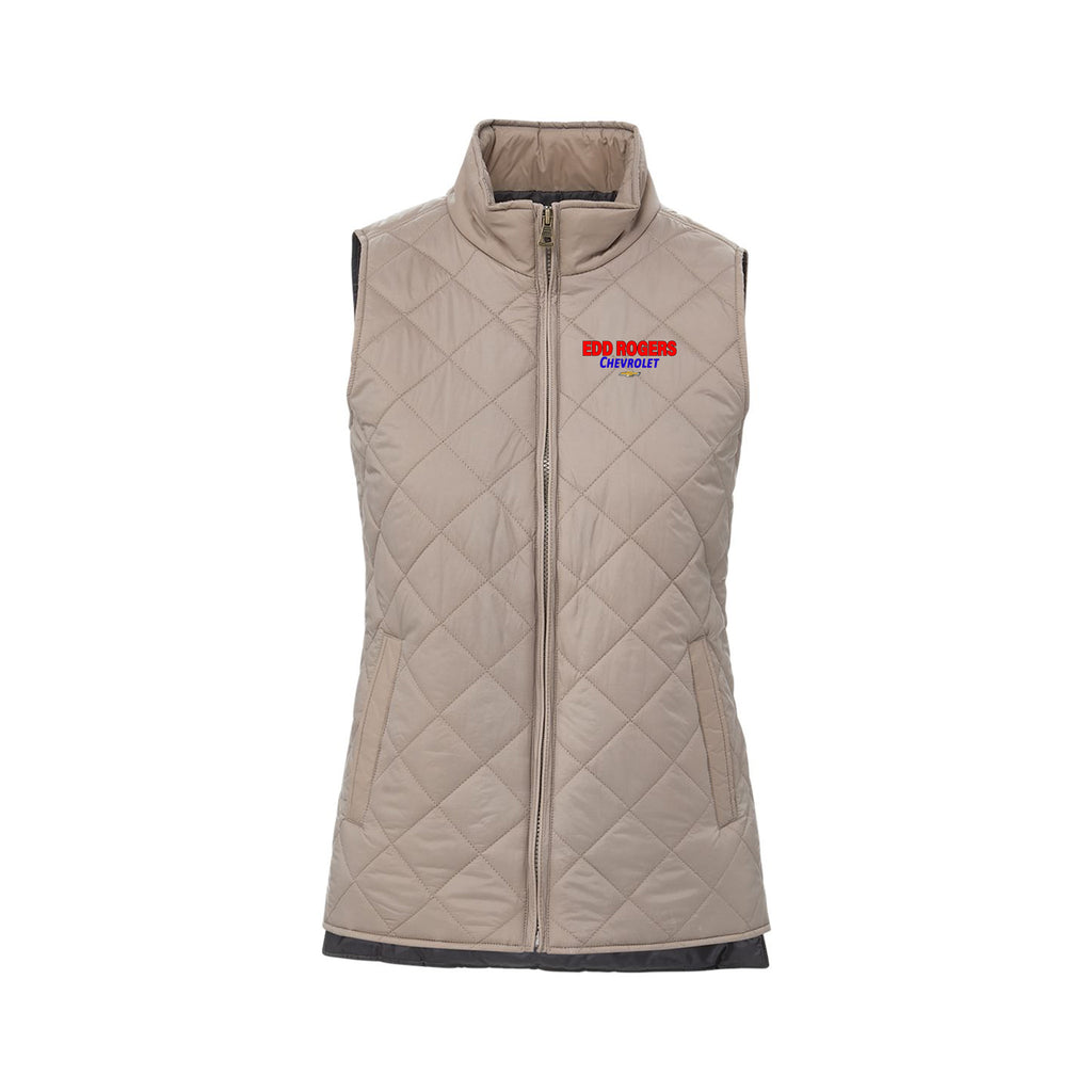 Edd Rogers Valley Chevrolet - Weatherproof - Women's Vintage Diamond Quilted Vest
