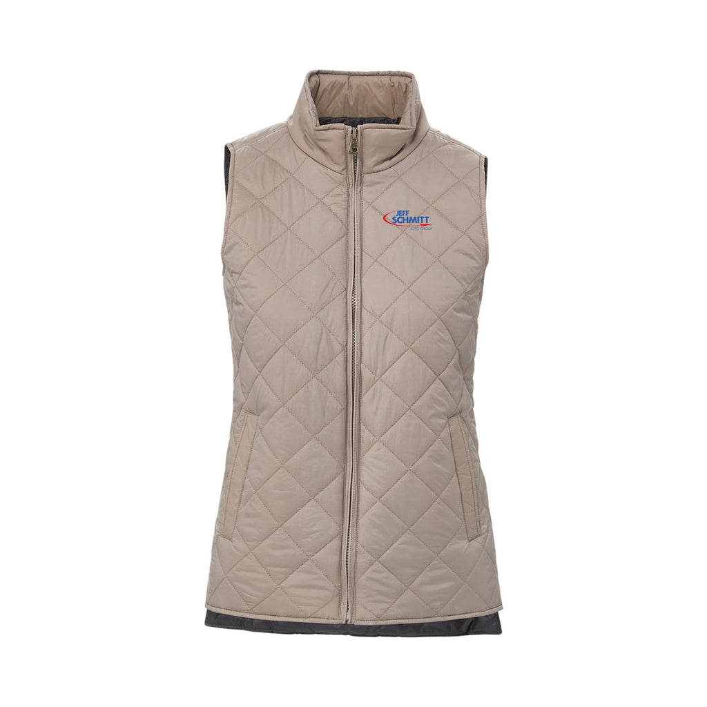 Jeff Schmitt Auto Group - Weatherproof - Women's Vintage Diamond Quilted Vest