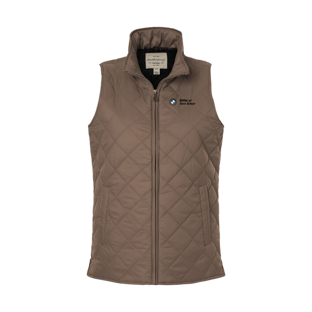 BMW of Ann Arbor - Women's Vintage Diamond Quilted Vest