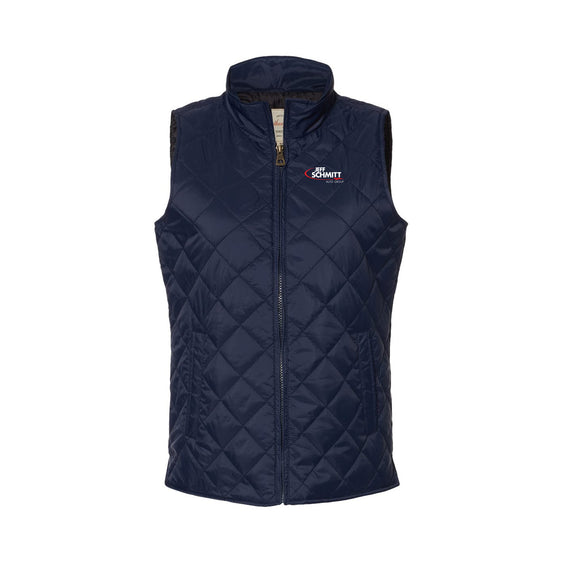 Jeff Schmitt Auto Group - Weatherproof - Women's Vintage Diamond Quilted Vest