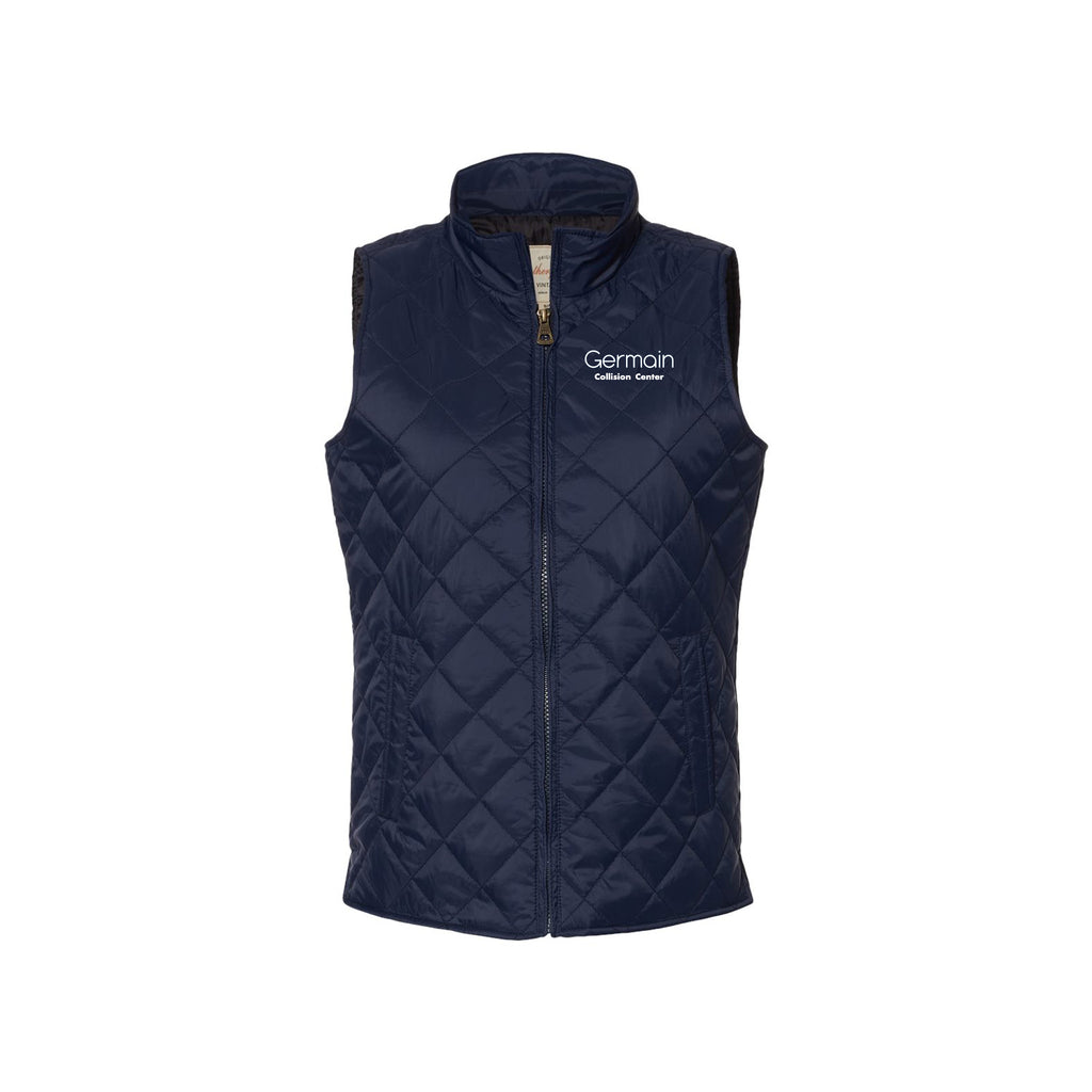 Germain Collision Center - Weatherproof - Women's Vintage Diamond Quilted Vest