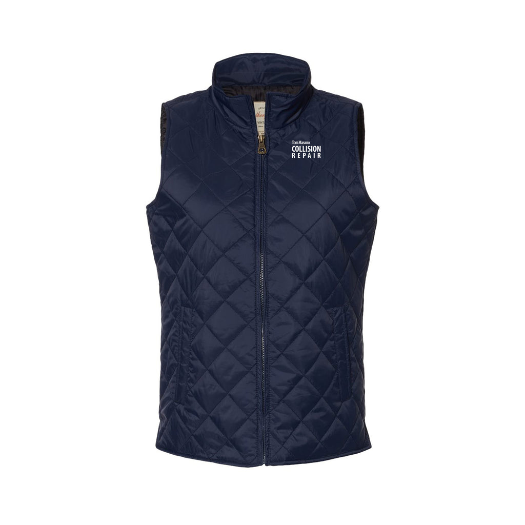 Tom Masano Collision - Weatherproof - Women's Vintage Diamond Quilted Vest