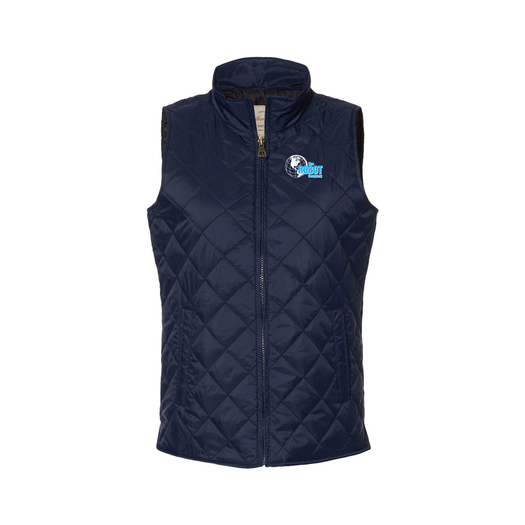 The Robot Company - Weatherproof - Women's Vintage Diamond Quilted Vest