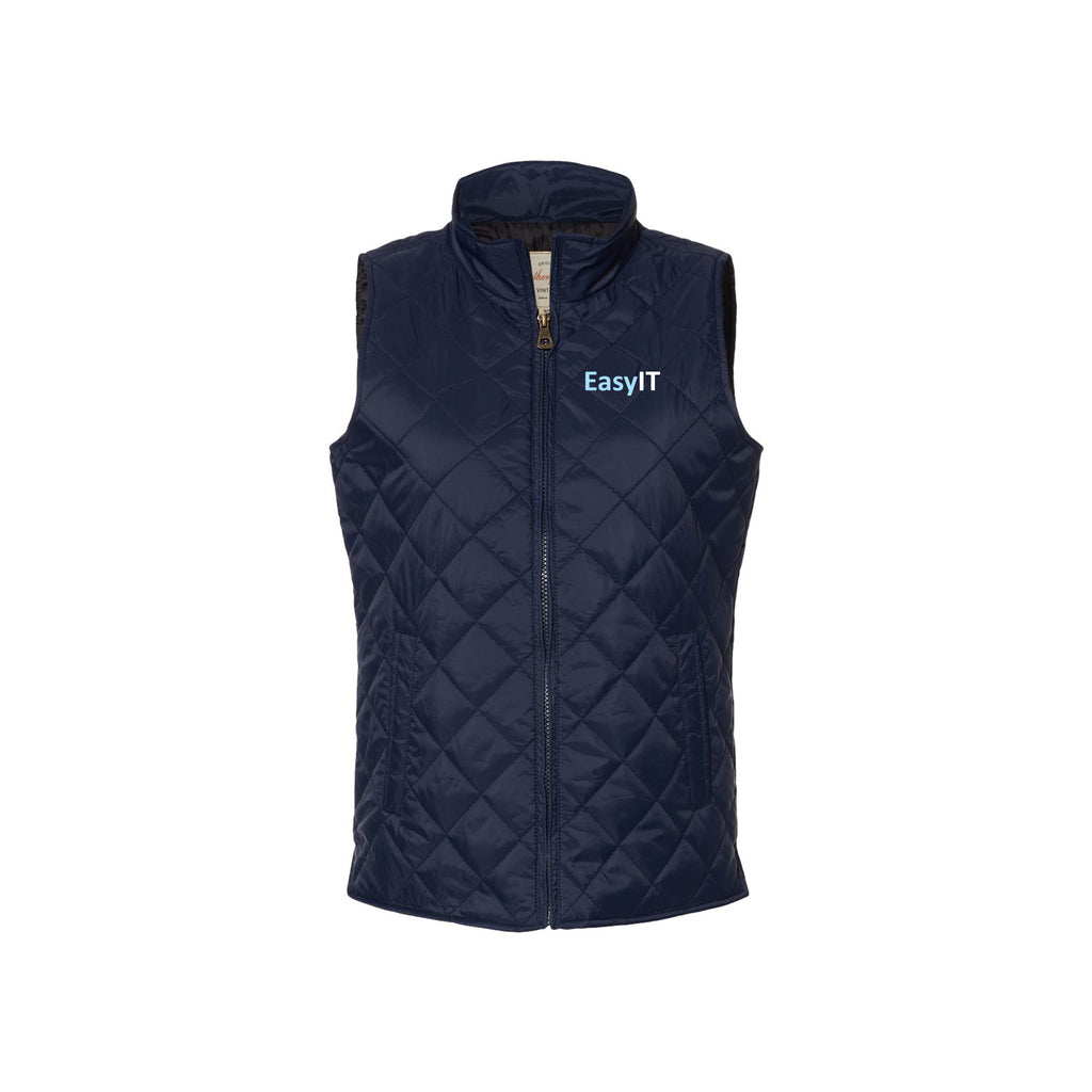 Easy IT - Weatherproof - Women's Vintage Diamond Quilted Vest