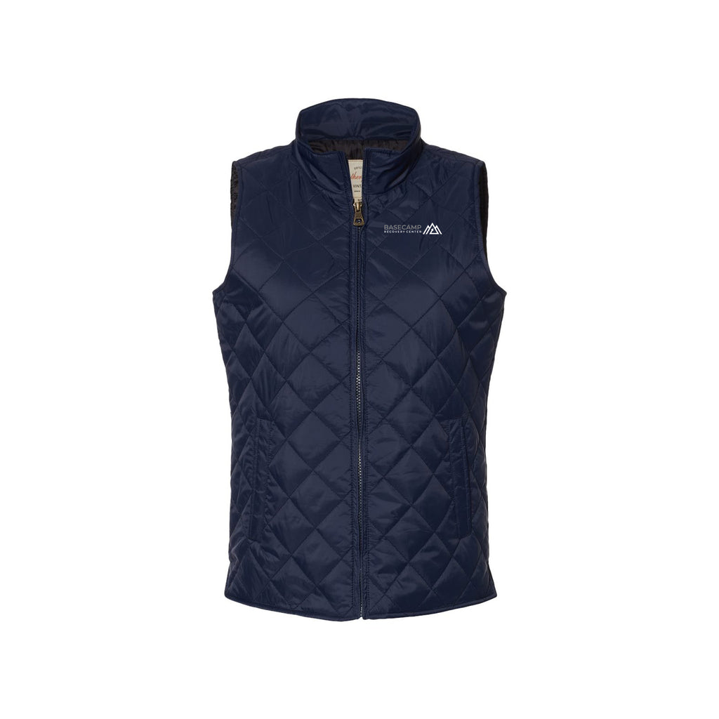 Basecamp Recovery Center - Weatherproof - Women's Vintage Diamond Quilted Vest