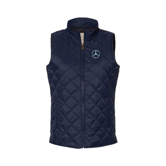 Tom Masano Mercedes-Benz - Weatherproof - Women's Vintage Diamond Quilted Vest