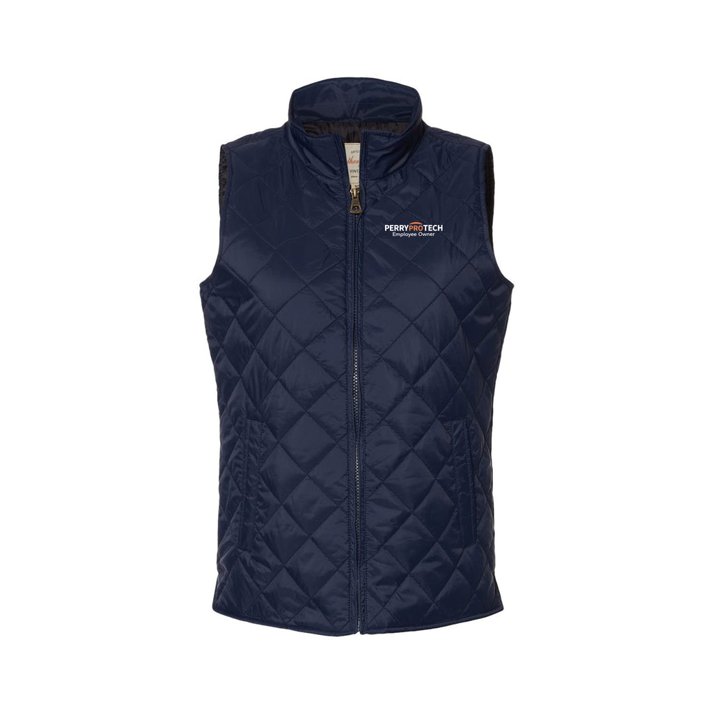 PERRY proTECH ESOP Vested - Weatherproof - Women's Vintage Diamond Quilted Vest