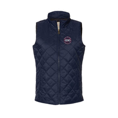 CCAO - Women's Vintage Diamond Quilted Vest