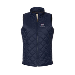 CCAO - Women's Vintage Diamond Quilted Vest