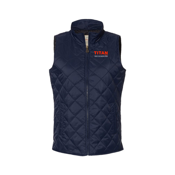 Titan USA - Weatherproof - Women's Vintage Diamond Quilted Vest