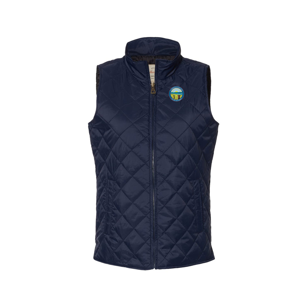 Carroll County - Weatherproof - Women's Vintage Diamond Quilted Vest