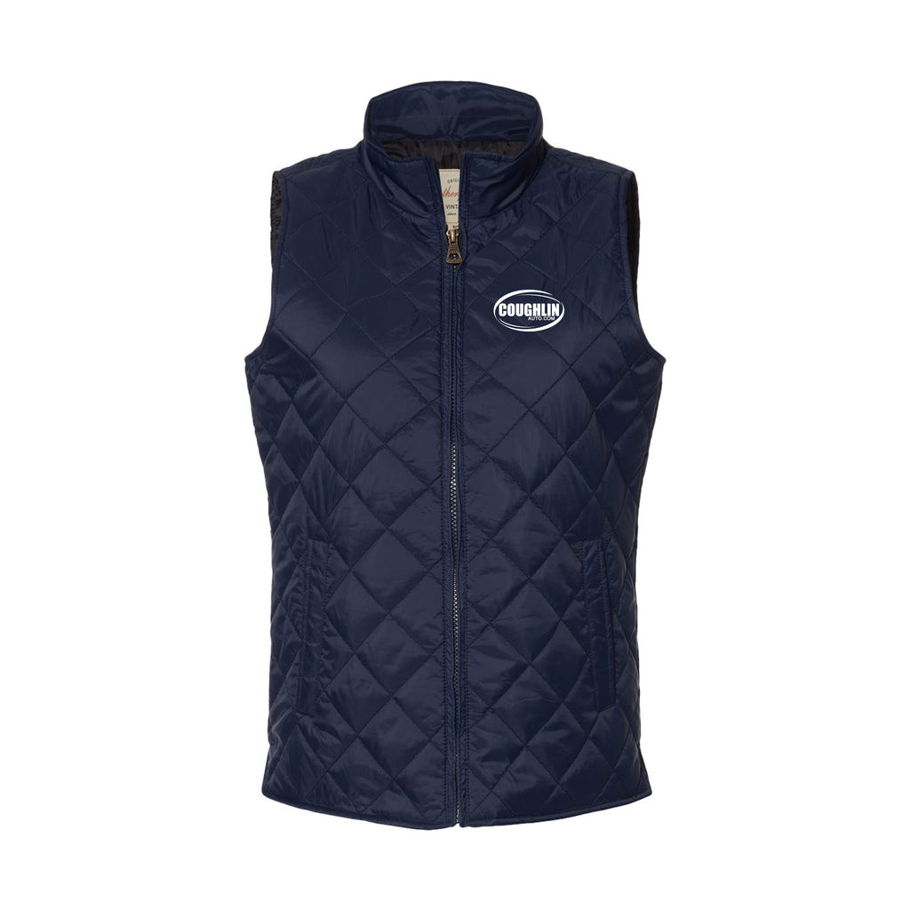 Coughlin Auto Group - Women's Vintage Diamond Quilted Vest