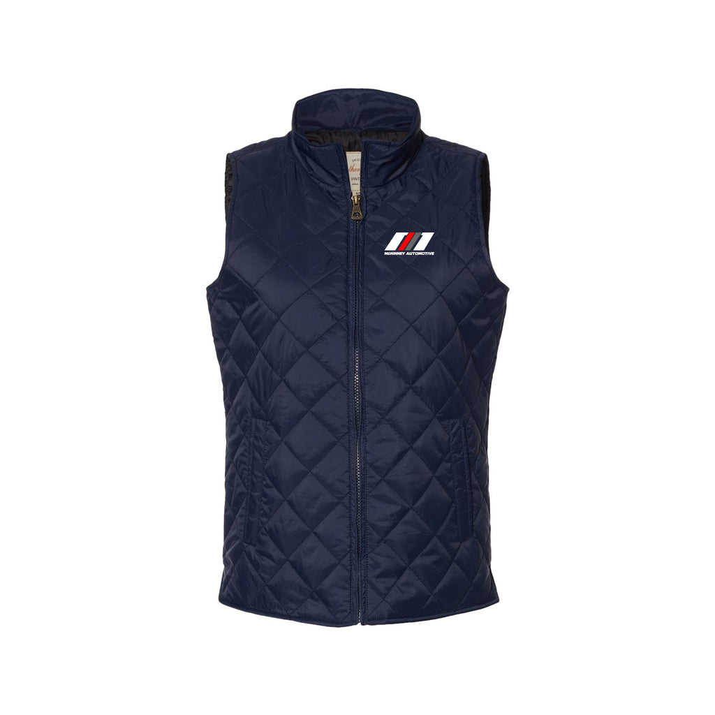 McKinney Auto Group - Weatherproof - Women's Vintage Diamond Quilted Vest