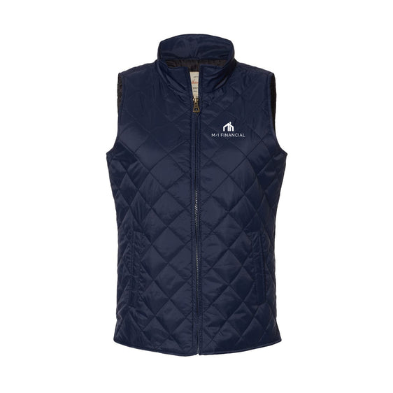 M/I Financial - Weatherproof - Women's Vintage Diamond Quilted Vest