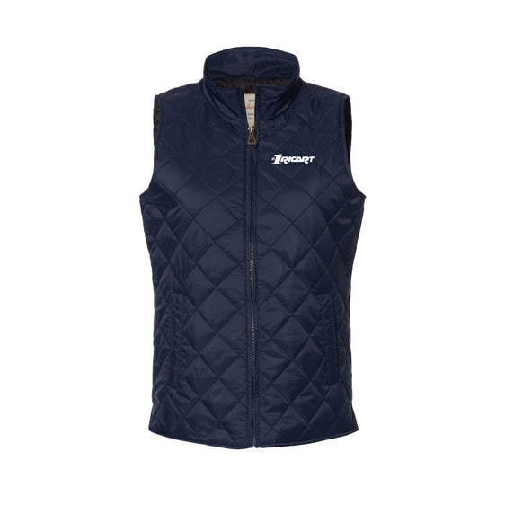 Ricart Leadership - Women's Vintage Diamond Quilted Vest