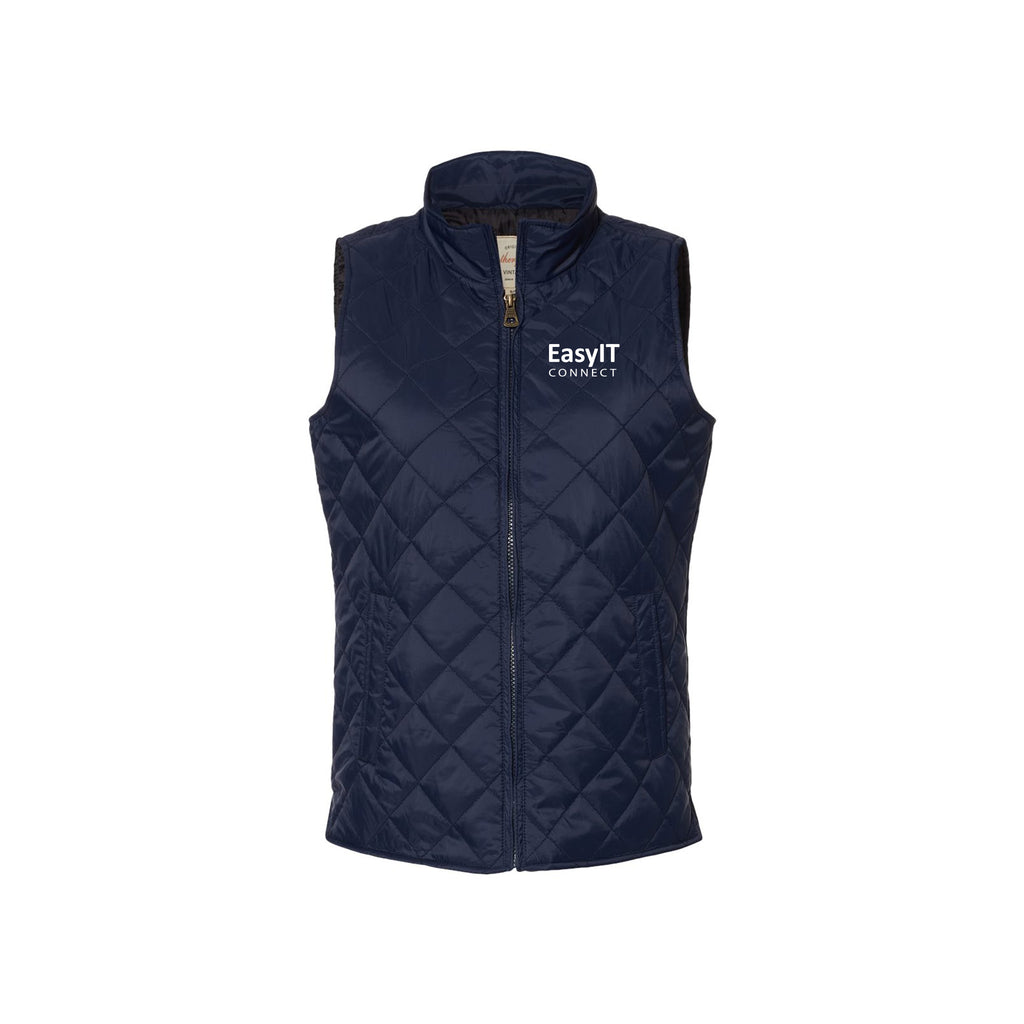 Easy IT - Weatherproof - Women's Vintage Diamond Quilted Vest