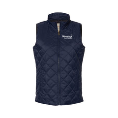 Masano Auto Park - Weatherproof - Women's Vintage Diamond Quilted Vest