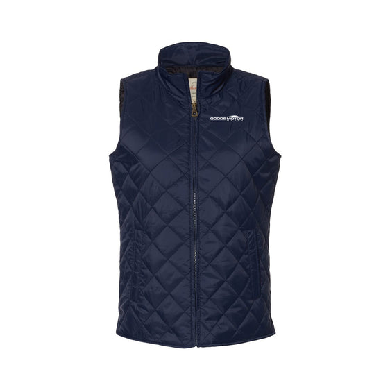 Goode Motor Mazda - Weatherproof - Women's Vintage Diamond Quilted Vest