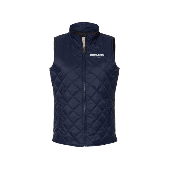 Germain Hyundai - Weatherproof - Women's Vintage Diamond Quilted Vest