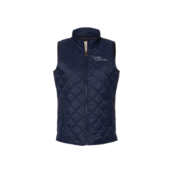 Lume Capital - Weatherproof - Women's Vintage Diamond Quilted Vest