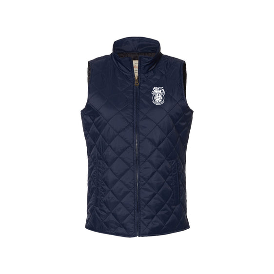 Teamsters Local 284 - Weatherproof - Women's Vintage Diamond Quilted Vest
