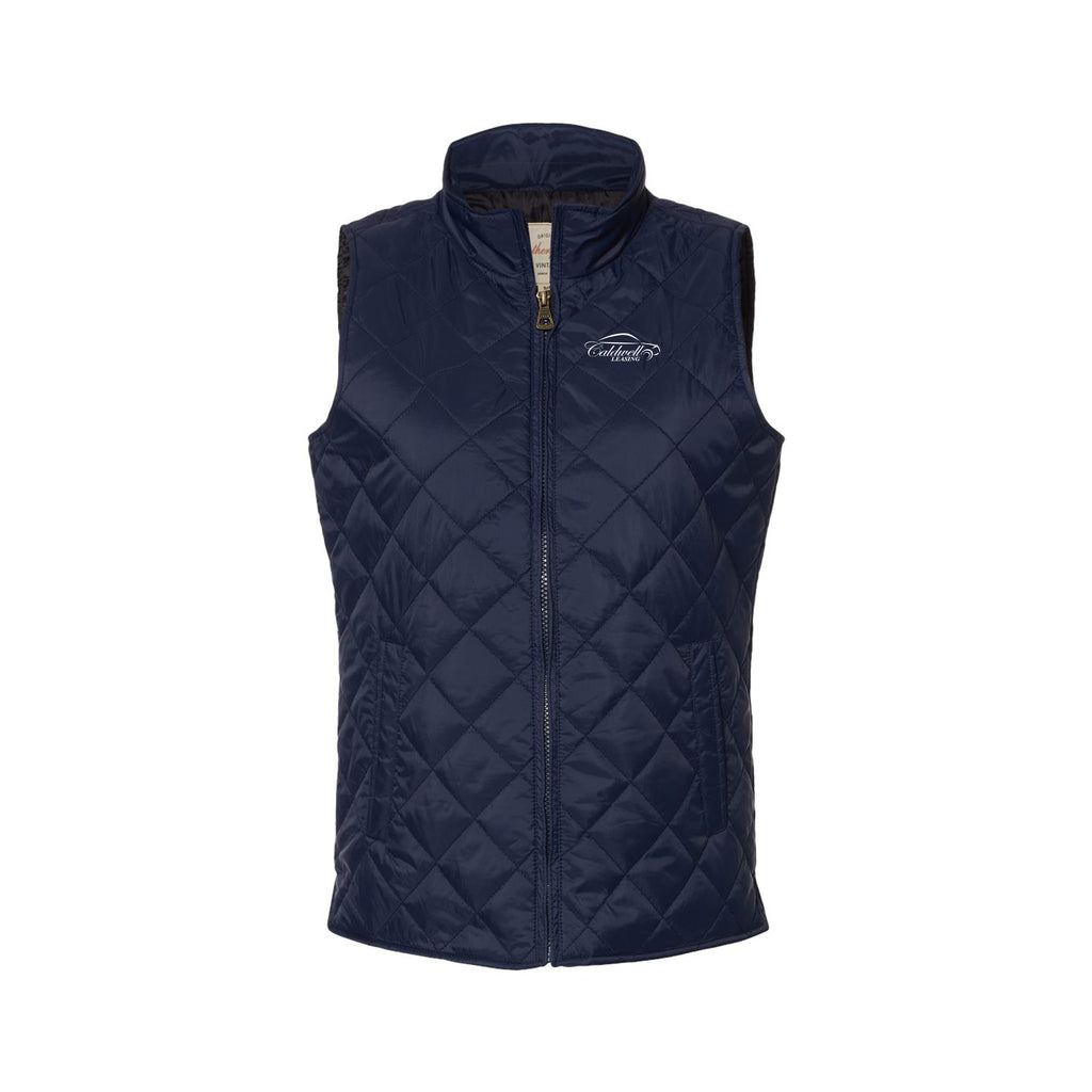 Bob Caldwell Automotive - Weatherproof - Women's Vintage Diamond Quilted Vest