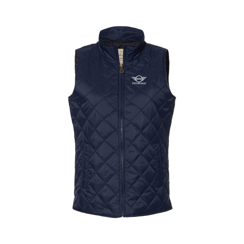 P&W BMW - Weatherproof - Women's Vintage Diamond Quilted Vest