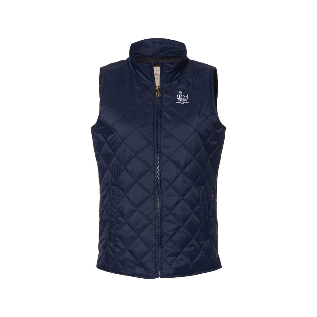 Carroll County - Weatherproof - Women's Vintage Diamond Quilted Vest