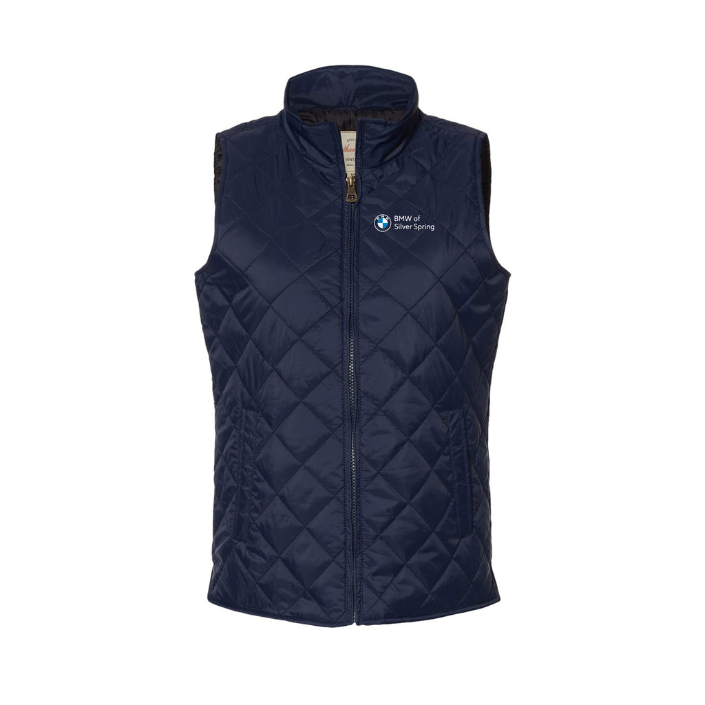 BMW of Silver Spring - Women's Vintage Diamond Quilted Vest