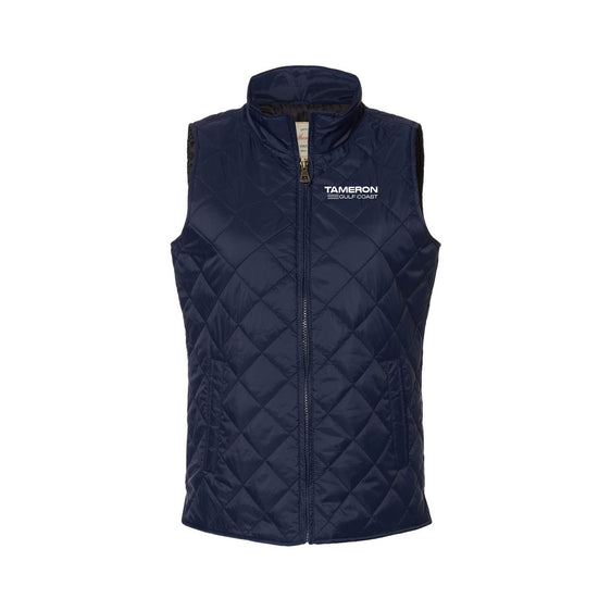 Tameron Subaru - Weatherproof - Women's Vintage Diamond Quilted Vest