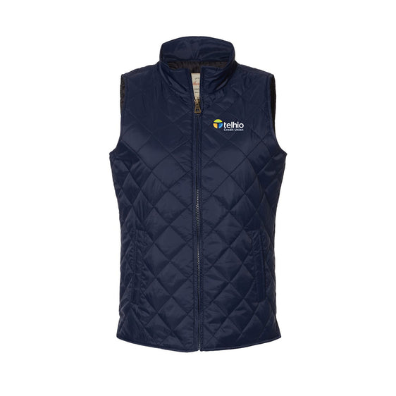 Telhio New Hire Shop - Weatherproof - Women's Vintage Diamond Quilted Vest
