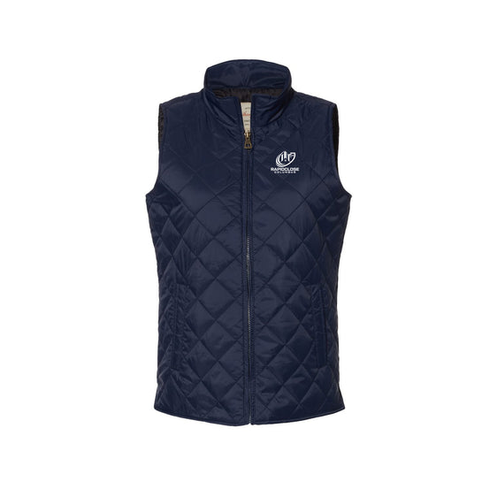 Rapid Close Columbus - Weatherproof - Women's Vintage Diamond Quilted Vest