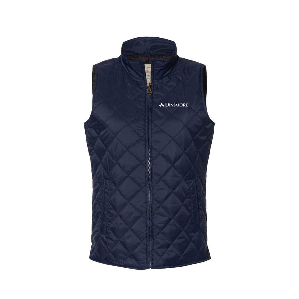 Dinsmore - Weatherproof - Women's Vintage Diamond Quilted Vest