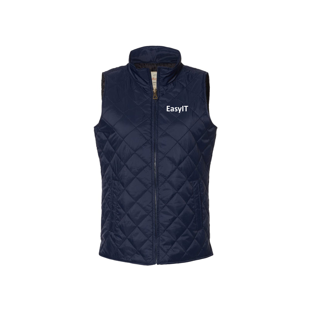 Easy IT - Weatherproof - Women's Vintage Diamond Quilted Vest